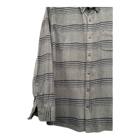Blake Shelton Wool Shirt Jacket Shacket Dark Gray Plaid‎ XL - Picture 4 of 6